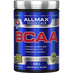 AllMax Nutrition U. S. A AllMax Nutrition BCAA 2: 1: 1, 400 Grams