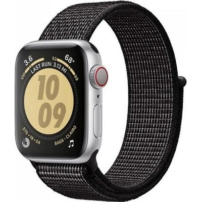 Crong Reflex Band Apple Watch 38/40 mm черен спортен каишка (CRG-40RFB-BLK) (CRG-40RFB-BLK)