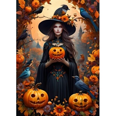 BlueBird Halloween čarodejnica 500 dielov