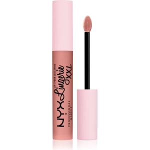 NYX Cosmetics Lip Lingerie XXL течно червило с матиращ завършек цвят 01 - Undressd 4ml