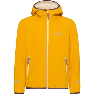 Jack Wolfskin Детско софтшел яке Jack Wolfskin Kid's Fourwinds Jacket Softshell jacket - Burly Yellow JW - размер 116 (EU) (703-7841-0212)