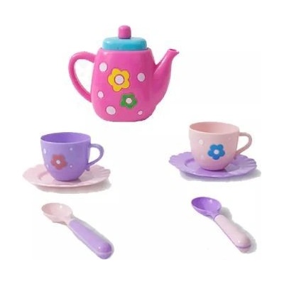 Man Yuk Toys Комплект за чай с цветен модел