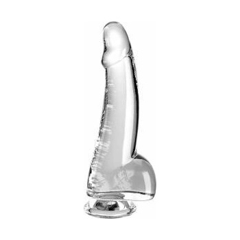 Pipedream - King Cock Реалистичено дилдо Pipedream - King Cock Прозрачен