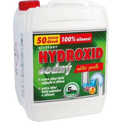 Kittfort Hydroxid sodný Kitt 5 kg