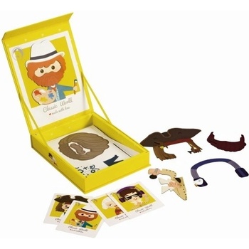 Classic World Детска магнитна игра с момче - различни професии (cw40054)