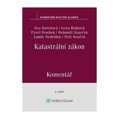 Katastrální zákon. Komentář.