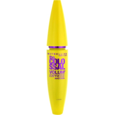 Řasenka Maybelline The Colossal 100% Black Glam Black 10,7 ml