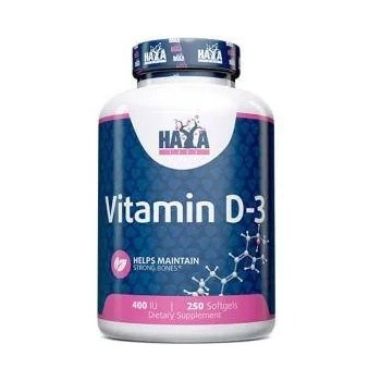 Haya Labs Витамин D-3 HAYA LABS, 400 IU, 250 Softgels