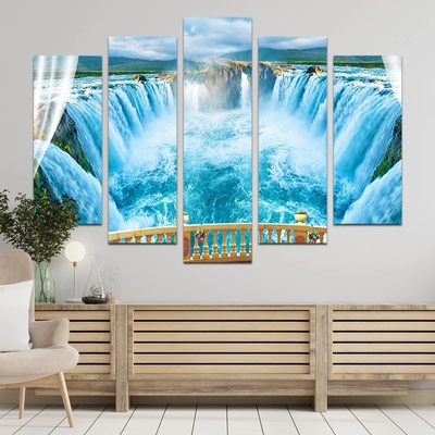 Art gift Декоративен панел за стена - Над водопада