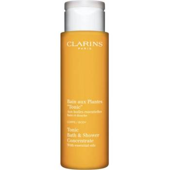 Clarins Tonic Bath & Shower Concentrate Гел за душ и вана с есенциални масла 200ml