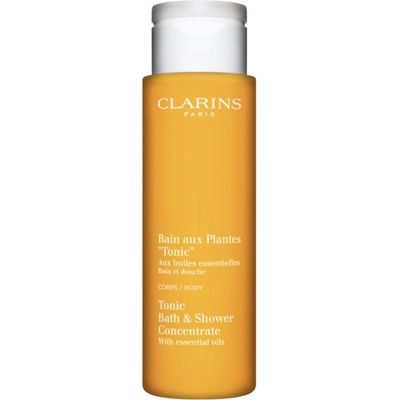Clarins Tonic Bath & Shower Concentrate Гел за душ и вана с есенциални масла 200ml
