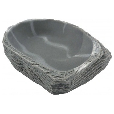 Lucky Reptile Granite M 14x12x3 cm rohové krmítko