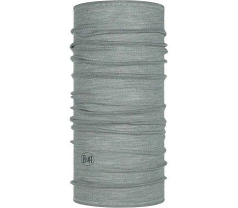 Buff LW Merino wool Solid Light Grey