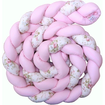 Blossom Bay Обиколник Blossom Bay - 330 cm, розов с цветя (ob-3-L-20-22-22)