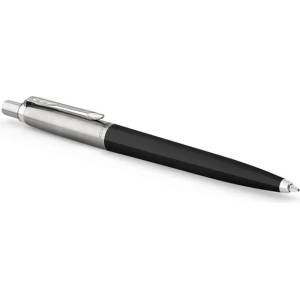 Parker Химикалка, 0, 7 мм, сребърен клипс, черен корпус, PARKER "Royal Jotter Originals", синя 2096873 (2096873)
