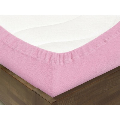 Dreamy Linens Plachta froté napínacia ružová 70x140