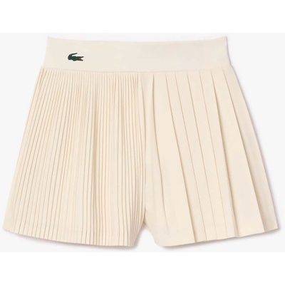 Lacoste Къси панталони Lacoste Pleated Lined Tennis Shorts - Cream
