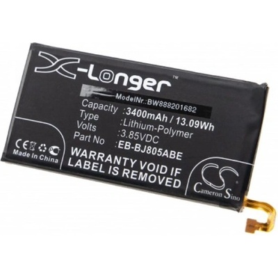 VHBW Батерия за Samsung Galaxy A6 Plus (2018) / SM-A605, 3400 mAh (888201682)