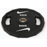 Nike strength Бъмпер тежести Nike Strength Pro Urethane Plates 20 kg black/white