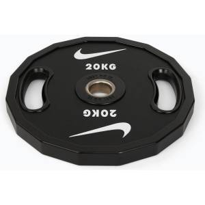 Nike strength Бъмпер тежести Nike Strength Pro Urethane Plates 20 kg black/white