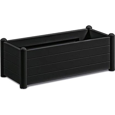 STEFANPLAST Vyvýšený záhon antracit 100 x 43 x 35 cm 80 l