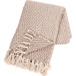 Tiseco Home Studio Одеяло от рециклиран  амук 130x170 cm Alpana - Tiseco Home Studio (3411TAUPE)