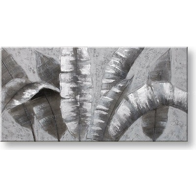 Maľovaný obraz na stenu LISTY 100x50 cm - 100×50 cm / Klasický 2 cm