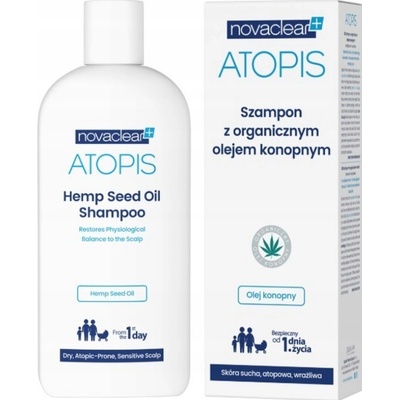 Biotter Novaclear Atopis šampon s organickým konopným olejem 250 ml