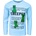 Minecraft Блуза Minecraft Creeper light blue, размер 116 (EM-MNCT-352_116)