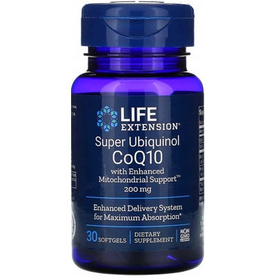 Life Extension Super Ubiquinol CoQ10 with PQQ 30 kapslí