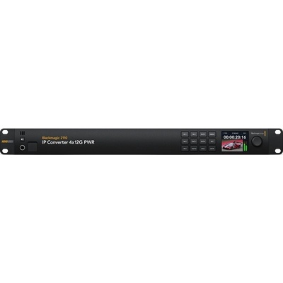 Blackmagic 2110 IP Converter 4x12G PWR