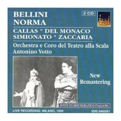 Vincenzo Bellini - Norma Live Recording: Milano, 1955 2 CD – Hledejceny.cz