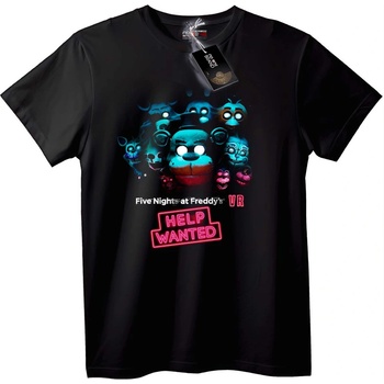 NOONEBRAND Тениска FNAF VR търсим помощ - XS, Black