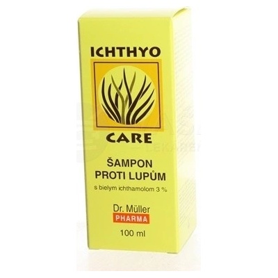 Dr. Müller ItchyoCare Šampón proti lupinám s 3% bielym ichtamolom 100 ml
