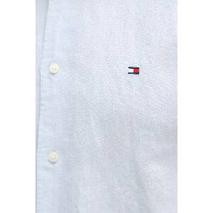 Tommy Hilfiger Риза мъжка с добавен лен (MW0MW42453)