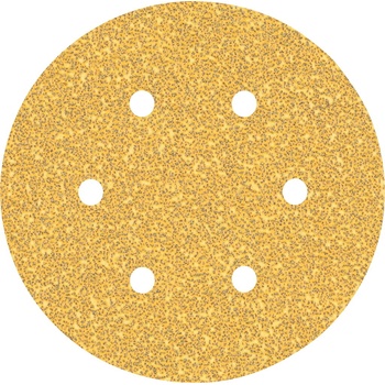 Bosch Brúsny papier EXPERT C470 so 6 otvormi pre excentrické brúsky, 150 mm, zrnitosť 40, 5 ks 2608900813