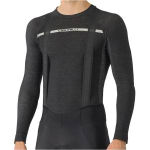 Castelli Мъжко горнище Castelli Merino Seamless Baselayer Merino base layer - Black - размер XXL (015-2044-0113)