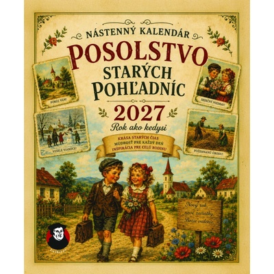 Lutherus Nástenný Posolstvo starých pohľadníc 2027