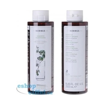 Korres Hair Aloe and Dittany šampon pro normální vlasy 250 ml