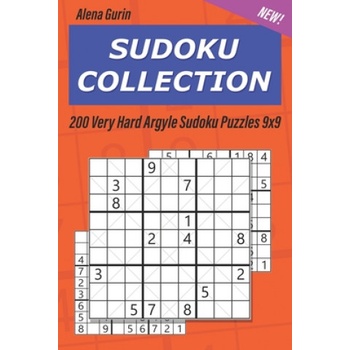 Sudoku Collection: 200 Very Hard Argyle Sudoku Puzzles 9x9 | Alena Gurin