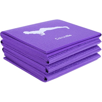 Xmart Сгъваема постелка за йога Xmart - 173 x 61 cm, лилава (17194)