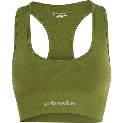 Icebreaker Дамски спортен сутиен Icebreaker Women's Merino 260 Zoneknit Seamless Bra Sports bra - Sphagnum - размер XS (114-3266-0311)
