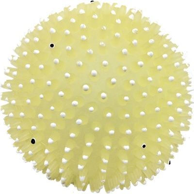 Uniq Pets ježeček míček pískací s fosforeskujícími hroty 9 cm
