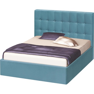 Bogdan Furniture G Легло Мебели Богдан Aria BM12, синьо с табла Catleia, синя