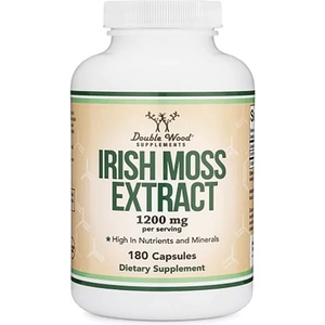 Double Wood Supplements Irish Moss Extract, 180 капсули, Double Wood