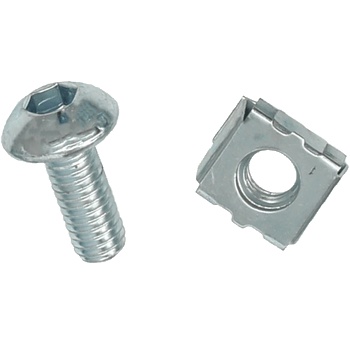 ELMARK БОЛТ + ГАЙКА ЗА МОНТАЖ НА РАФТ ЗА КОМ. ШКАФ data (53362)