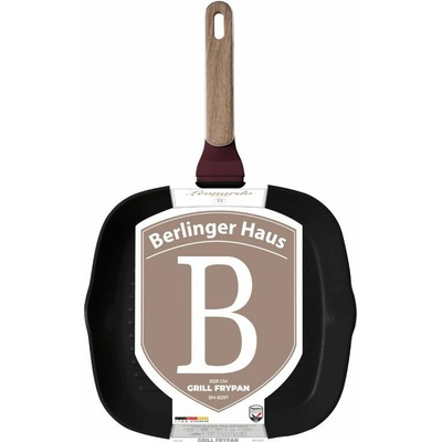 BERLINGERHAUS Grilovací pánev s titanovým povrchem 28 cm Leonardo Nordic Collection BH-8297