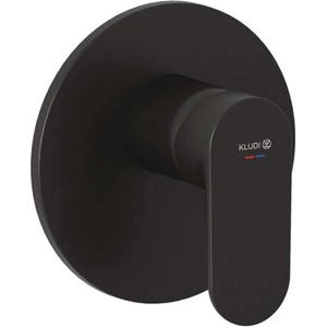 Kludi X1 - Смесител за душ вграден, черен мат 327553975 (327553975)