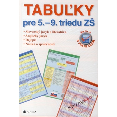 Tabuľky pre 5. – 9. triedu ZŠ - humanitné predmety