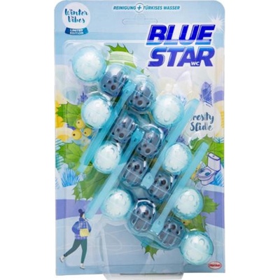 Blue Star Blau Aktiv WC blok Frosty Slide 4 x 50 g